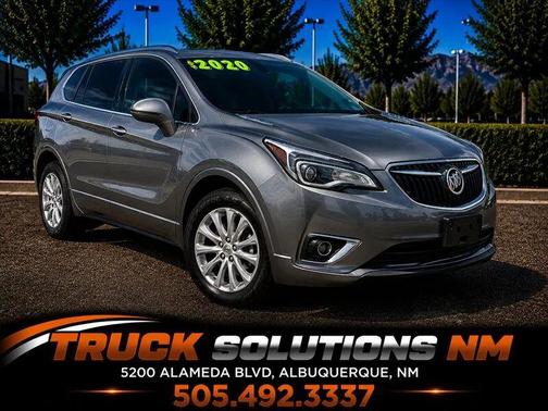 Satin Steel Metallic 2020 Buick Envision AWD Preferred