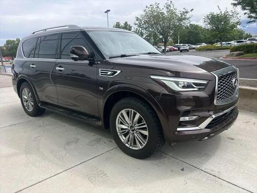 Brown 2018 INFINITI QX80 Base