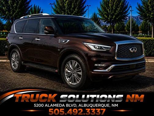 Brown 2018 INFINITI QX80 Base SUV