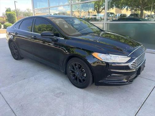 Shadow Black 2017 Ford Fusion SE