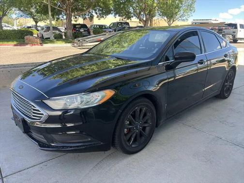 Shadow Black 2017 Ford Fusion SE