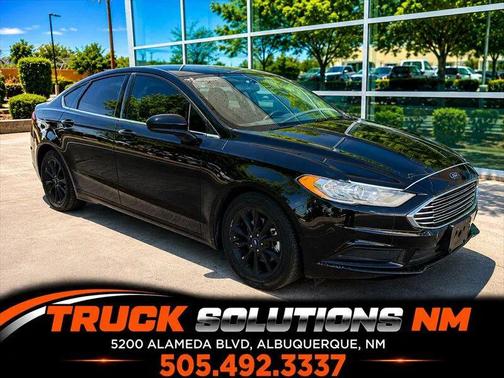 Shadow Black 2017 Ford Fusion SE Sedan