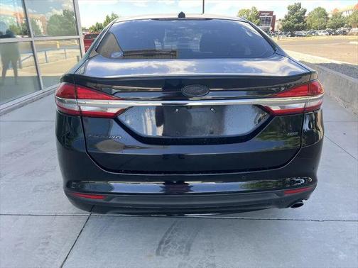 Shadow Black 2017 Ford Fusion SE