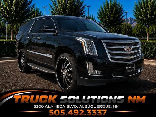 Midnight Sky Metallic 2018 Cadillac Escalade Luxury