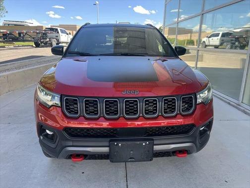Red Hot Pearlcoat 2025 Jeep Compass Trailhawk