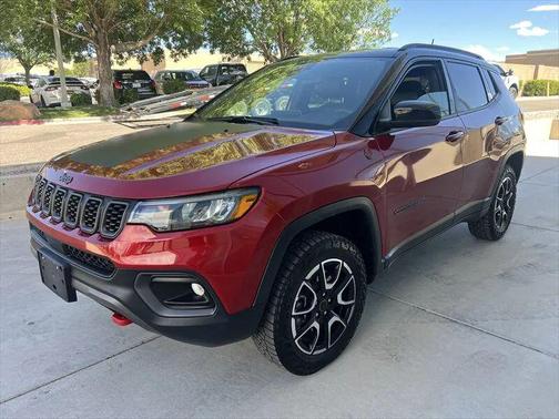 Red Hot Pearlcoat 2025 Jeep Compass Trailhawk