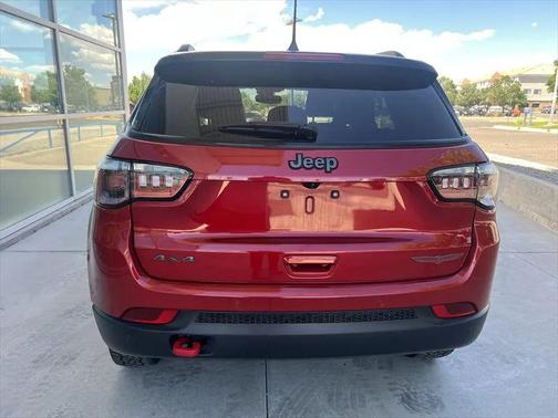 Red Hot Pearlcoat 2025 Jeep Compass Trailhawk
