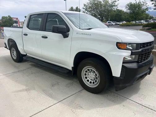 Summit White 2021 Chevrolet Silverado 1500 WT