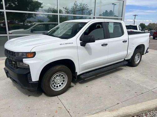 Summit White 2021 Chevrolet Silverado 1500 WT