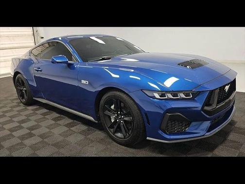 Atlas Blue Metallic 2024 Ford Mustang GT