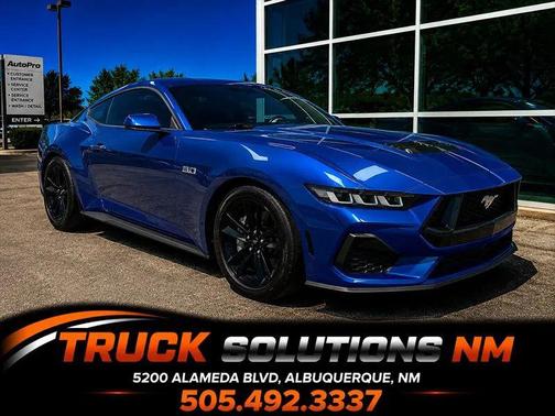 Atlas Blue Metallic 2024 Ford Mustang GT