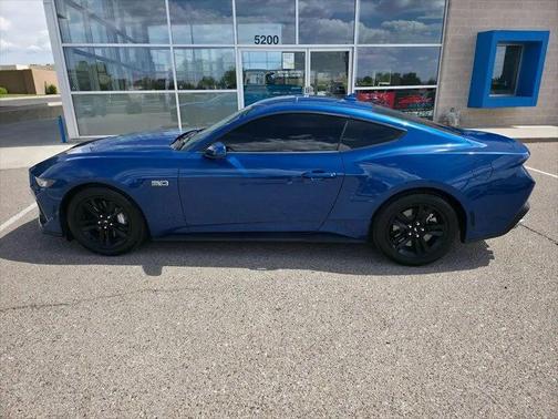 Atlas Blue Metallic 2024 Ford Mustang GT