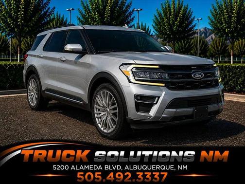 Iconic Silver 2024 Ford Expedition Max Limited