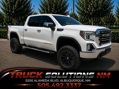 White Frost Tricoat 2020 GMC Sierra 1500 SLT Truck
