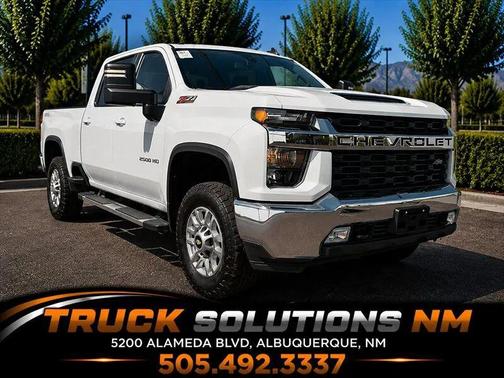 Summit White 2022 Chevrolet Silverado 2500 LT Truck
