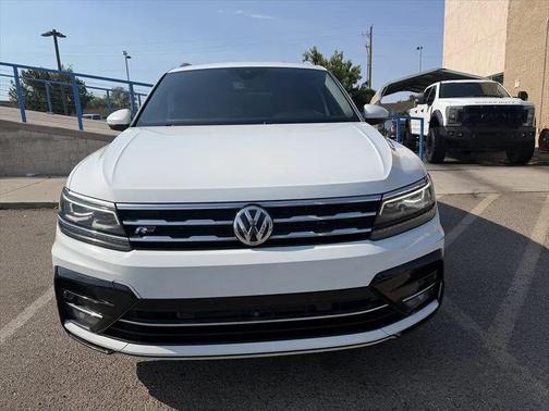 Pure White 2021 Volkswagen Tiguan 2.0T SEL R-Line 4MOTION