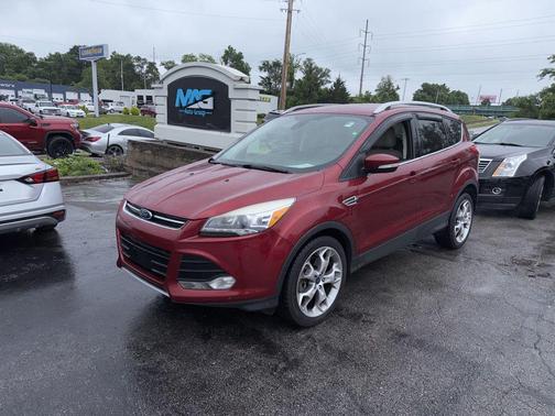 Ruby Red Tinted Clearcoat 2014 Ford Escape Titanium