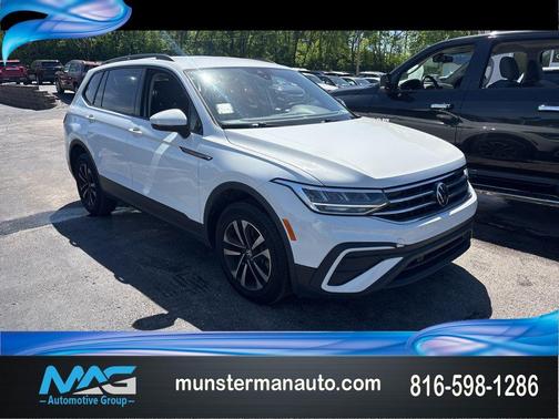 Pure White 2024 Volkswagen Tiguan 2.0T S