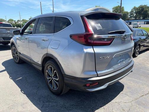 Gray 2022 Honda CR-V AWD EX-L