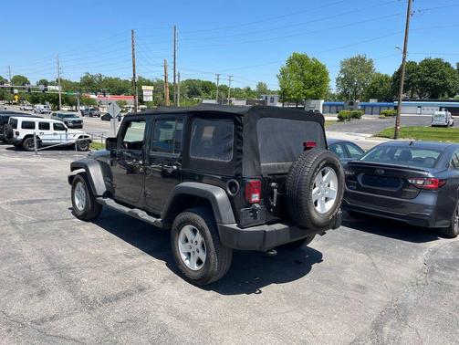 Black Clearcoat 2015 Jeep Wrangler Unlimited Sport