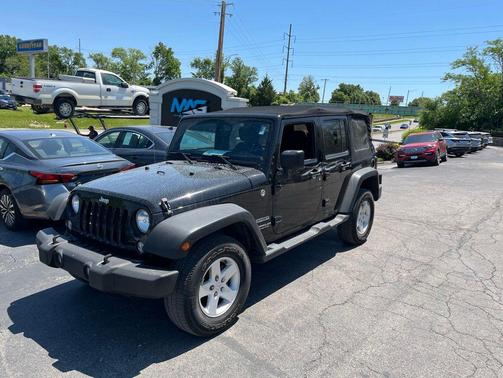 Black Clearcoat 2015 Jeep Wrangler Unlimited Sport