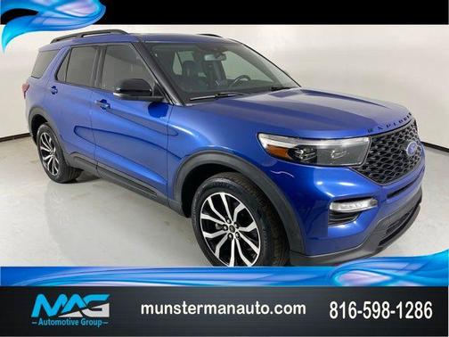 Atlas Blue Metallic 2020 Ford Explorer ST