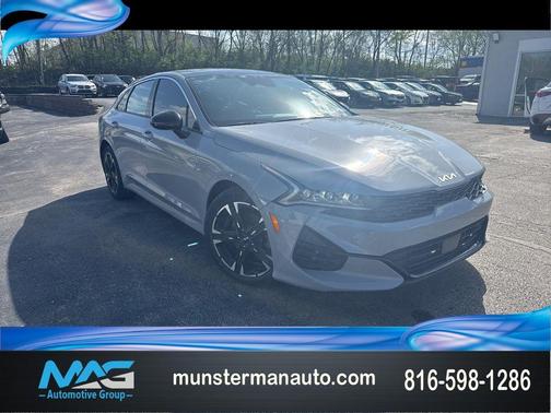 Wolf Gray 2022 Kia K5 GT-Line