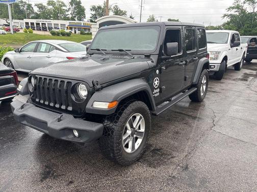 Black Clearcoat 2018 Jeep Wrangler Unlimited Sport