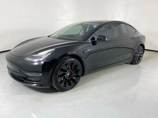 Black 2018 Tesla Model 3 Long Range