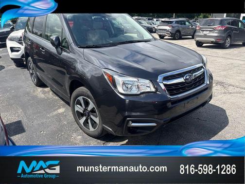 Dark Gray Metallic 2018 Subaru Forester 2.5i Premium
