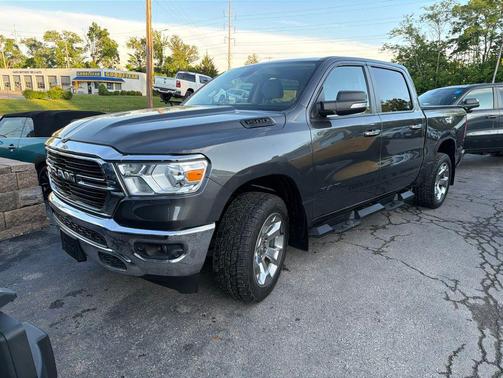 Granite Crystal Metallic Clearcoat 2019 RAM 1500 Big Horn