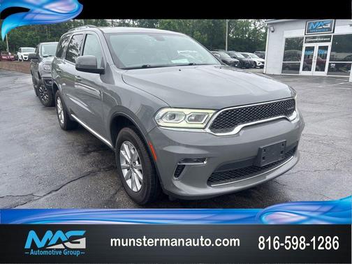 Destroyer Gray Clearcoat 2022 Dodge Durango SXT AWD