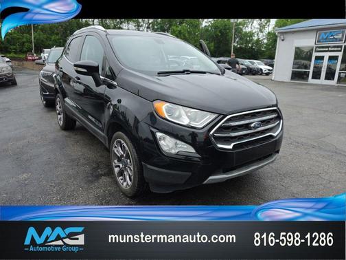 Shadow Black 2020 Ford EcoSport Titanium
