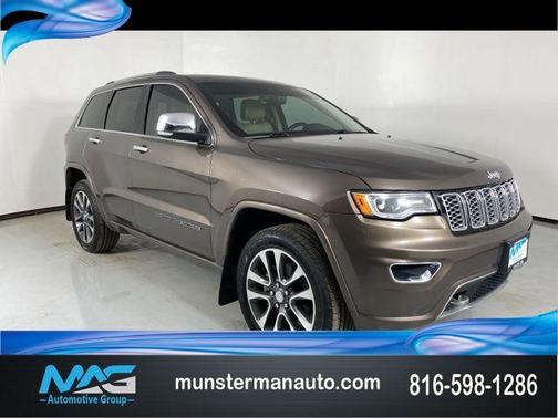 Walnut Brown Metallic Clearcoat 2017 Jeep Grand Cherokee Overland
