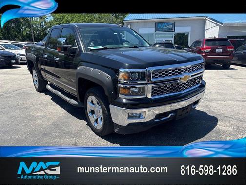 Black 2015 Chevrolet Silverado 1500 LTZ