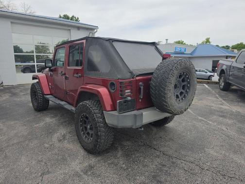 Deep Cherry Red Crystal Pearlcoat 2012 Jeep Wrangler Unlimited Sahara