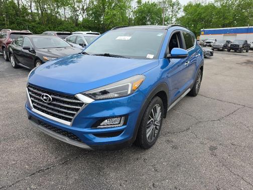 Aqua Blue 2020 Hyundai TUCSON Ultimate