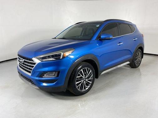 Aqua Blue 2020 Hyundai TUCSON Ultimate