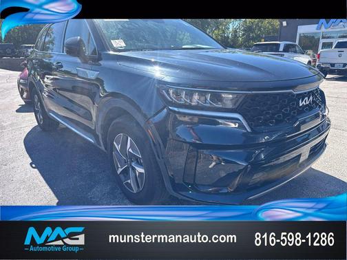 Gravity Blue 2023 Kia Sorento Hybrid EX