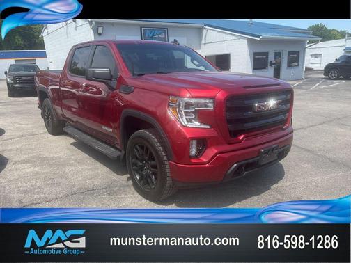 Red 2021 GMC Sierra 1500 Elevation