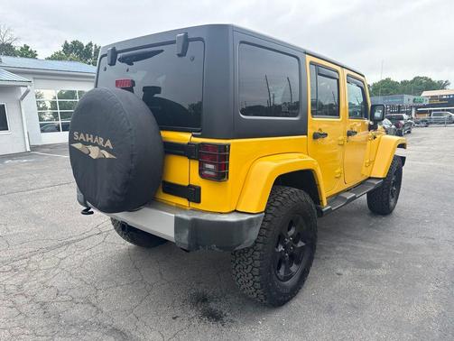 Baja Yellow Clearcoat 2015 Jeep Wrangler Unlimited Sahara