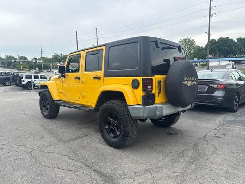 Baja Yellow Clearcoat 2015 Jeep Wrangler Unlimited Sahara