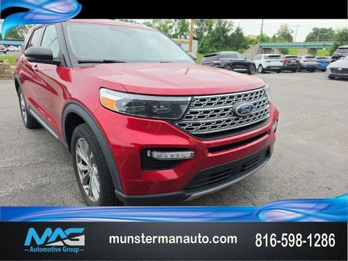 Rapid Red Metallic Tinted Clearcoat 2021 Ford Explorer Limited