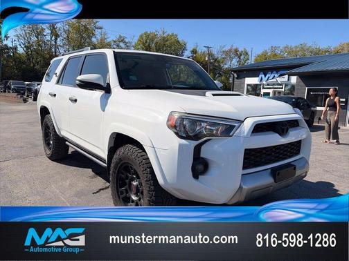 Super White 2019 Toyota 4Runner TRD Off Road Premium