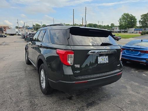 Green Metallic 2023 Ford Explorer XLT