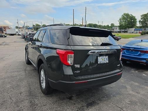 Green Metallic 2023 Ford Explorer XLT