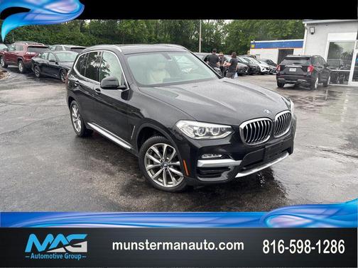 Black Sapphire Metallic 2018 BMW X3 xDrive30i