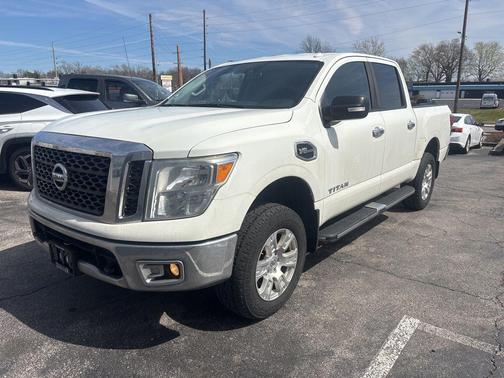 Glacier White 2017 Nissan Titan SV