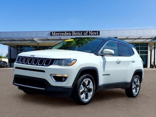 White Clearcoat 2019 Jeep Compass Limited