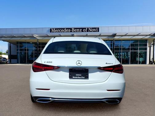 Polar White 2023 Mercedes-Benz C-Class C 300 4MATIC